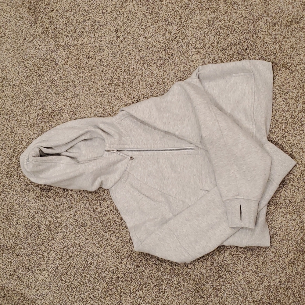 Scuba Oversized Half-Zip Hoodie